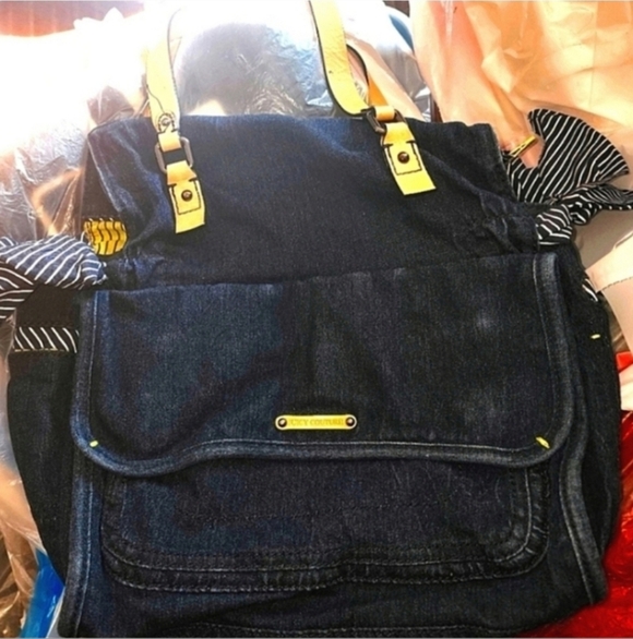 🍁🍂Y2k RARE  Denim vintage Juicy couture bag - Picture 2 of 11